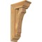 Ekena Millwork Imperial Traditional Rough Sawn Bracket w/ Offset Brace, Western Red Cedar, 6"W x 14"D x 26"H BKT0604X14X26IMP01RWR - alternate 1